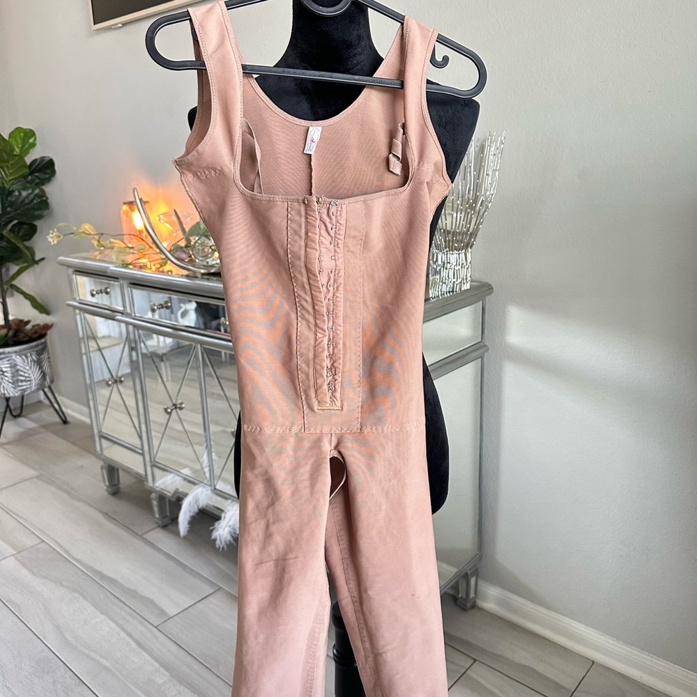Sculpting Full-Length Shapewear Jumpsuit in Blush